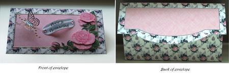 Pink Rose Money Wallet by Marjo Reints