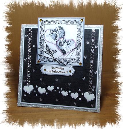 Elegant Romance Easy Over the Edge Card N Spiral Pyramid by Marjo Reints