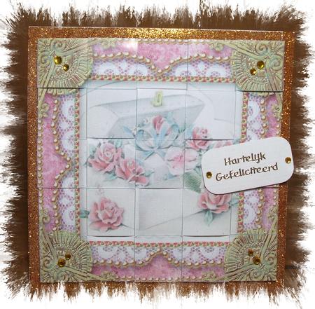 The Ringbox 5inch 3D Paper Weaving Sheet by Marjo Reints