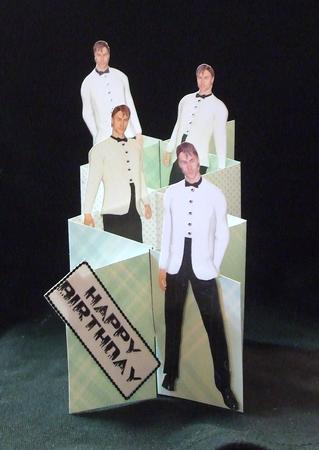 Sophisticated Man Cascade Card Kit by Marjo Reints