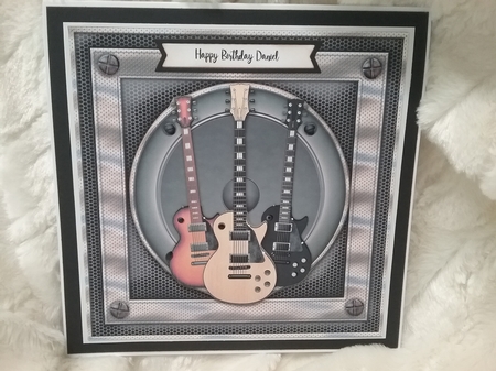 Guitars 3.0 8x8 Mini Kit by MARLENE FENECH POLIDANO