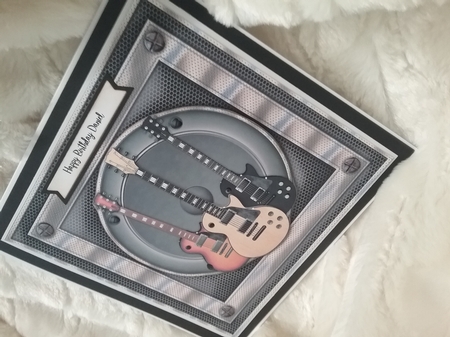 Guitars 3.0 8x8 Mini Kit by MARLENE FENECH POLIDANO