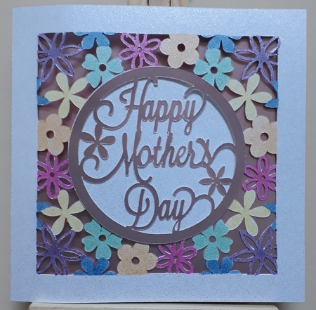 Mothers Day Circle Centre Card by Martine Smith