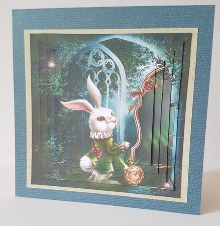 Fairy Tales - Wonderland Through The Looking Glass 13 - Pyrimage/Pyramid + Insert & Tag by Mary Brunton