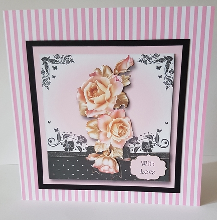 The Gift Of Pale Pink Roses by Mary Brunton