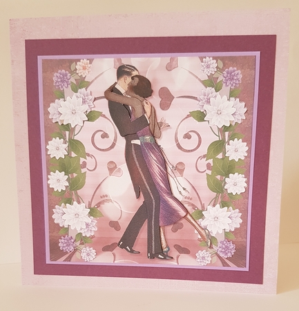 Falling for You Art Deco Mixed Race Couple Mini Kit 2 by Mary Brunton