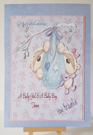 A Baby Boy & a girl,Twins. by Mary Brunton