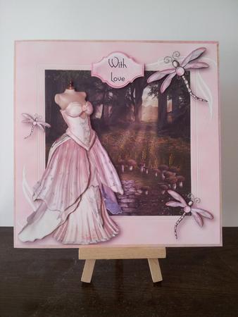 Beautiful Dress, Fairy Ring & Dragonflies by Mary Brunton