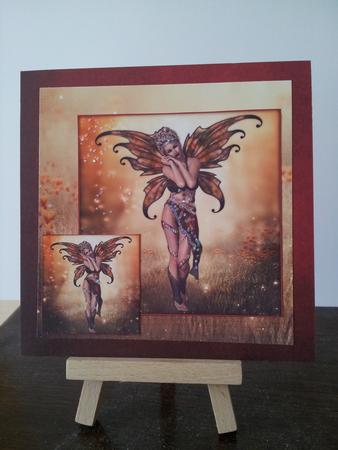 Ethereal Fairy ' Sunset ' Topper Sheet by Mary Brunton