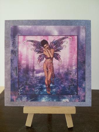 Ethereal Fairy ' Dawn ' Topper Sheet by Mary Brunton