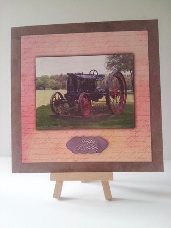 Old Tractor by Mary Brunton