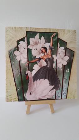 Art Deco Frame Belle Ballerina by Mary Brunton