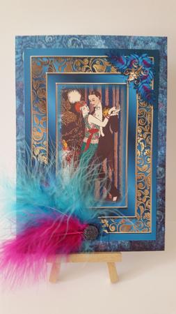 Art Deco Dancers by Mary Brunton