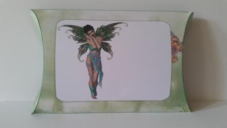 Ethereal Fairy ' Morning ' Pillow Box by Mary Brunton