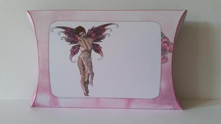Ethereal Fairy ' Sunrise ' Pillow Box by Mary Brunton