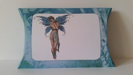 Ethereal Fairy ' Dusk ' Pillow Box by Mary Brunton