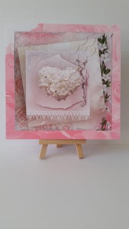 Rose Paper 2 - Palest Tangerine by Mary Brunton