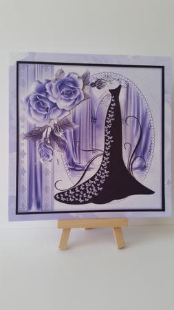 Rose Paper 7 - Palest Blue by Mary Brunton