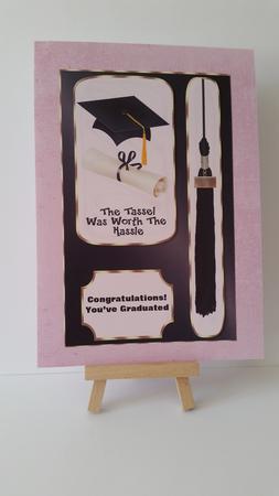 Graduation Cap & Scroll - Daughter by Mary Brunton