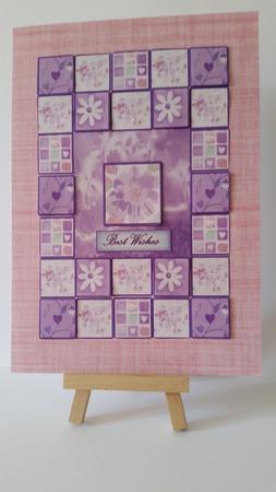 Patch Work Purple by Mary Brunton