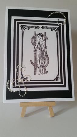 Art Deco Model by Mary Brunton