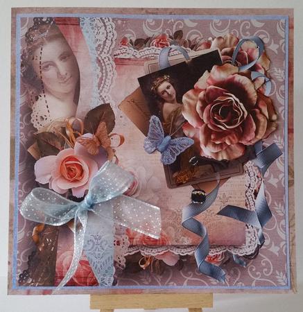 Vintage Roses by Mary Brunton