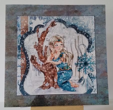 Snow is Falling#2 by Mary Brunton