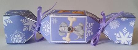Fur Baby Christmas Cracker Treat Box - Canine by Mary Brunton