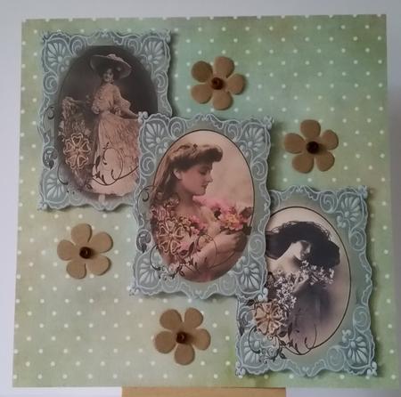 Vintage Ladies 8 to a Sheet by Mary Brunton