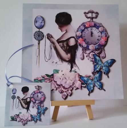 Mini Kit Vintage Lady by Mary Brunton