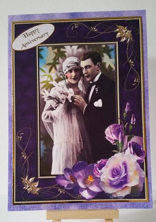 A Moment in Time Card Topper & Insert by Mary Brunton