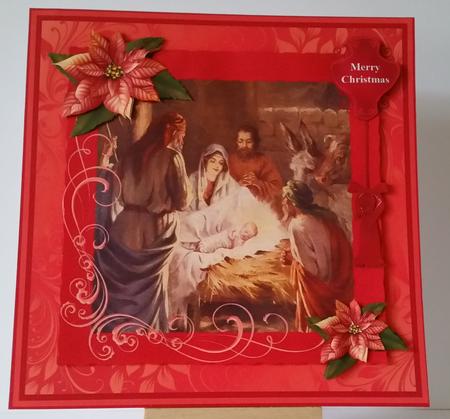 Christmas Nativity Scene Mini Kit & Decoupage by Mary Brunton