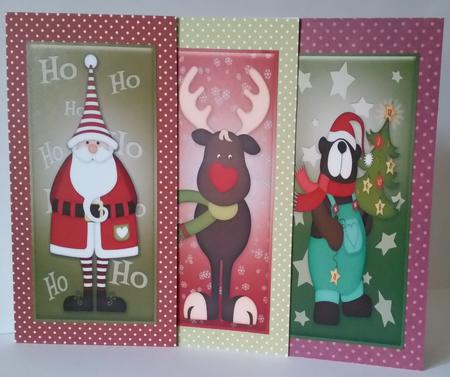 Dl Quick Topper Trio for Christmas by Mary Brunton