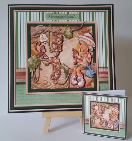 Monkeying Around Mini Kit by Mary Brunton