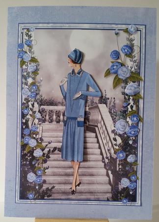 1920's Betty Blue Fashion Show by Mary Brunton