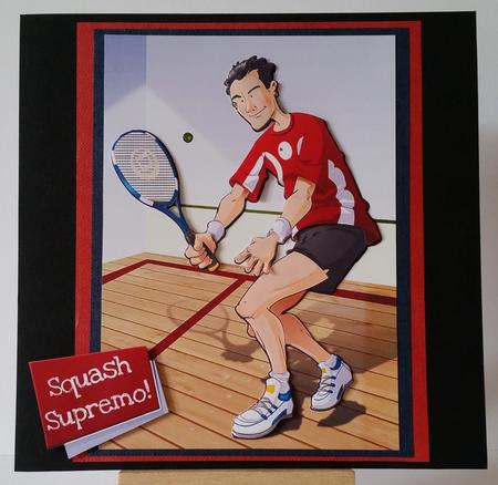 Squash Dude. by Mary Brunton