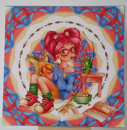 Comic Girl Mini Kit by Mary Brunton