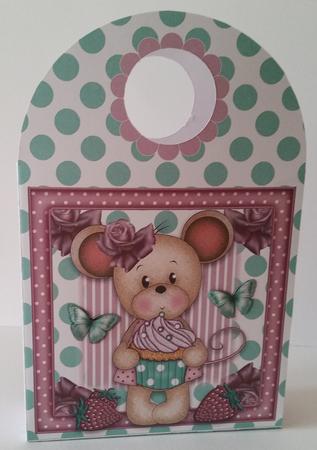 Cupcake Maisy Large Gift Bag by Mary Brunton