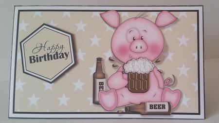 Piggin' Cheers Money Wallet by Mary Brunton