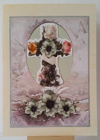 Flower Cross by Mary Brunton