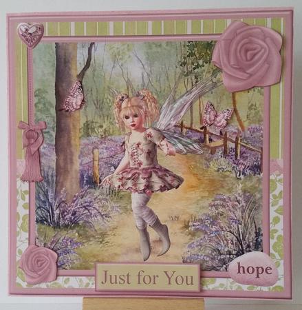 Magical Fairy Topper & Decoupage by Mary Brunton