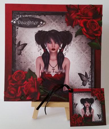 The Gothic Portrait 8x8 Mini Kit by Mary Brunton