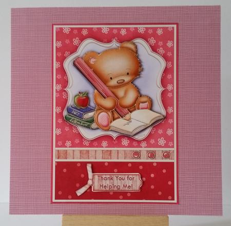 'linen Embossed' Backing Paper Kit - Pretty Daisy Colours by Mary Brunton
