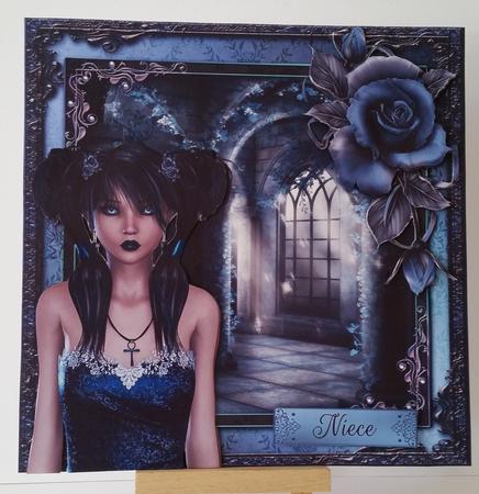 Jozilea Gothic Blue by Mary Brunton