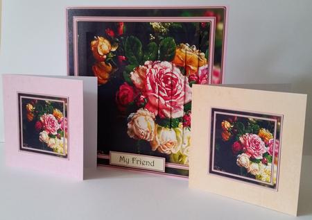 Striking Floral in Pink by Mary Brunton