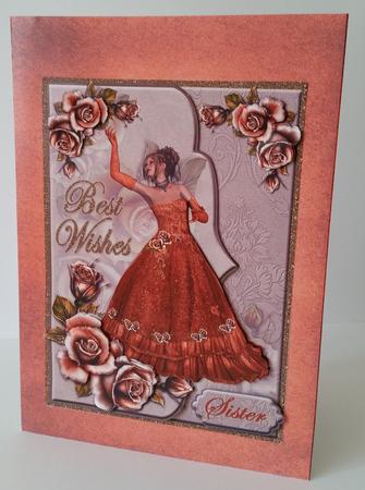 Best Wishes - Elegant Lady #1 by Mary Brunton