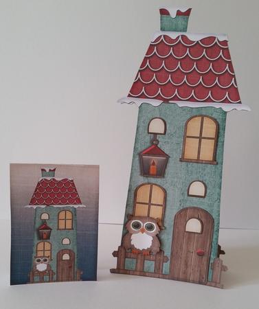 Houseshape Card 442 by Mary Brunton
