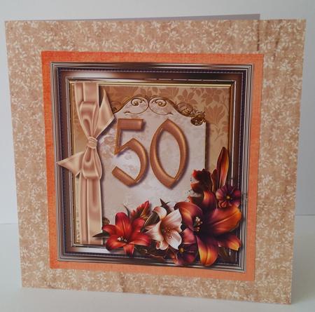 Congratulations 50 Glorious Years  by Mary Brunton