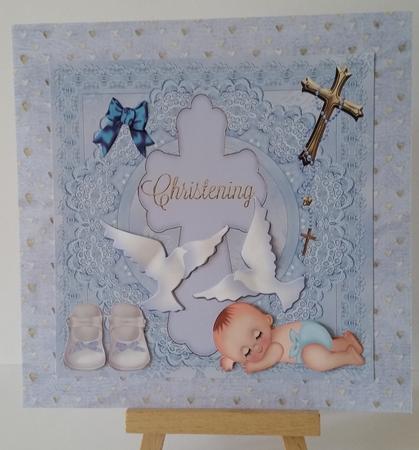 Anglaise Broderie Christening Baby Boy by Mary Brunton