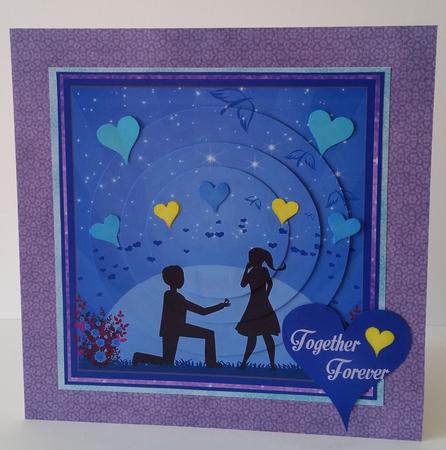 Love is in the Air Blue by Mary Brunton
